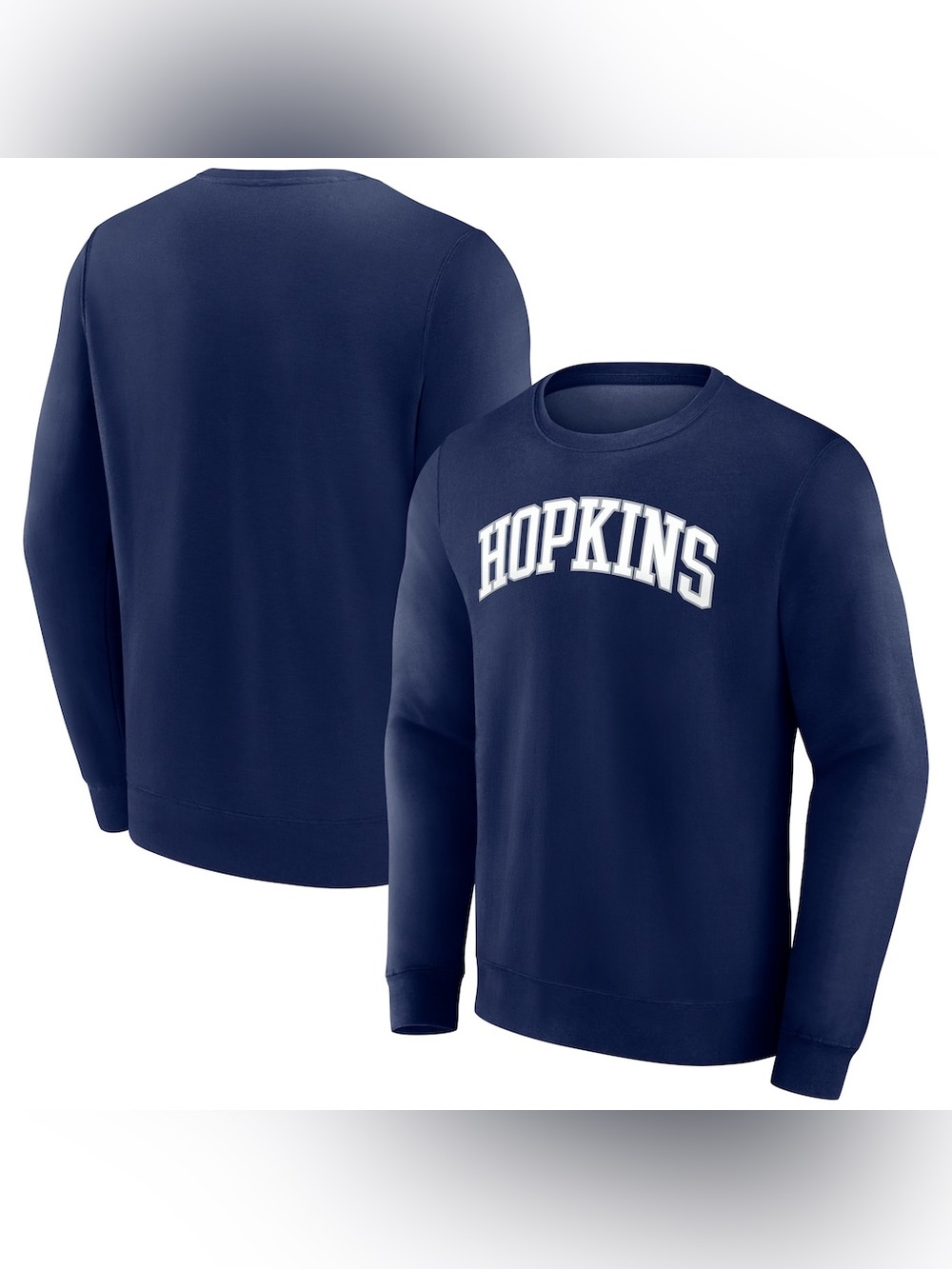 Johns Hopkins Blue Jays Mens Large Long Sleeve Blue Shirt